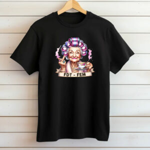 Anti-Trump - Anti-MAGA Liberal Graphic FDT FEM T-Shirt