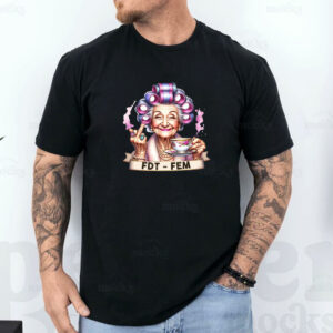 Anti-Trump - Anti-MAGA Liberal Graphic FDT FEM T-Shirt