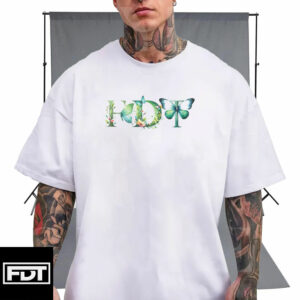 Anti Trump Protest - FDT Floral and Butterfly T-Shirt