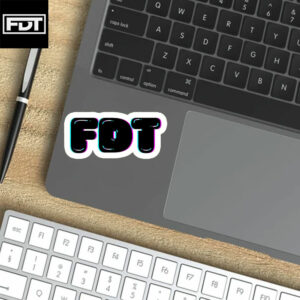 F Donald Trump - FDT liberal democrat vinyl matte sticker and car magnet