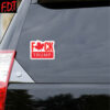 FDT Anti Trump 2025 - Not My President - CANADA Fuck Trump Stickers and Car Magnets