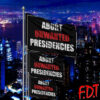 FDT Anti Trump - Abort Unwanted Presidencies Flag