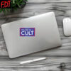 FDT Anti Trump - Democracy - Liberal Political Floral You're In A Cult Sticker and Car Magnet