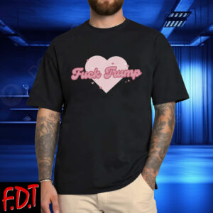 FDT Anti Trump - Democracy No Kings in America Girl Fuck Trump T-Shirt