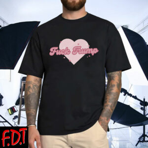 FDT Anti Trump - Democracy No Kings in America Girl Fuck Trump T-Shirt