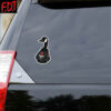FDT Anti-Trump Feminist - Elbows Up Canadian Goose Sticker and Car Magnet