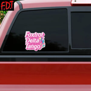 FDT Anti-Trump Feminist - Foxtrot Delta Tango Sticker and Car Magnet