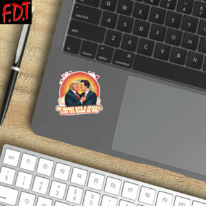 FDT Anti-Trump Feminist - Fuck Trump - Donald Trump Elon Musk Love Sticker and Car Magnet