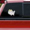 FDT Anti-Trump Feminist - NO KINGS America Sticker and Car MagnetFDT Anti-Trump Feminist - NO KINGS America Sticker and Car Magnet