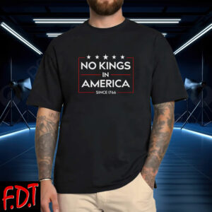 FDT Anti Trump Feminist - No Kings In America Election 2025 T-Shirt