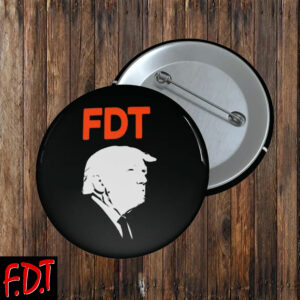 FDT Anti-Trump Feminist - Not My President Button