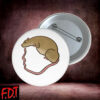 FDT Anti Trump Feminist - Trump Rat Button