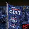 FDT Anti-Trump Feminist - You're In A Cult Flag