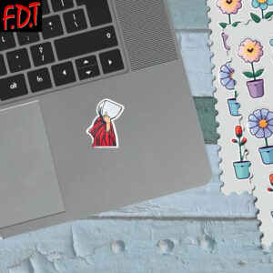 FDT Anti Trump - Fuck Trump Handmaid's tale Sticker and Car Magnet