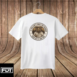 FDT Anti Trump -Fuck Trump Only You Can Prevent Fascism National Park Bear T-Shirt