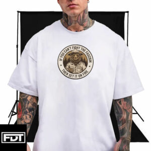 FDT Anti Trump -Fuck Trump Only You Can Prevent Fascism National Park Bear T-Shirt
