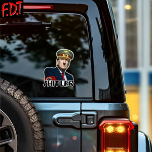 FDT Anti Trump - Fuck Trump Shitler Die Sticker and Car Magnet