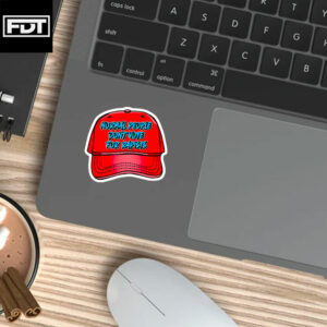 FDT Anti Trump - Normal People Don't Vote For Rapists Sticker and Car Magnet