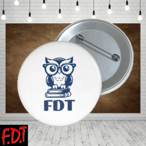 FDT Anti Trump - Not My President - Didn't Vote for Him Button