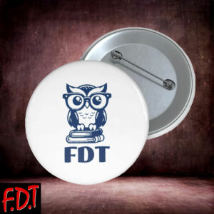 FDT Anti Trump - Not My President - Didn't Vote for Him Button