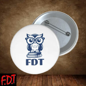 FDT Anti Trump - Not My President - Didn't Vote for Him Button