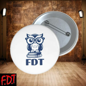 FDT Anti Trump - Not My President - Didn't Vote for Him Button