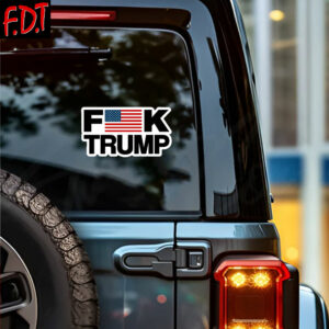FDT Anti Trump - Not My President - Fuck Trump Fuck MAGA Stickers and Car Magnets