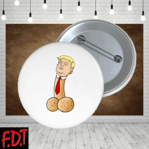 FDT Anti Trump - Not My President - Fuck Trump Funny Button