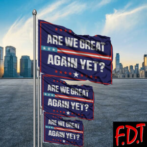 FDT Anti Trump - Not My President - Fuck Trump Pro Democracy Flag