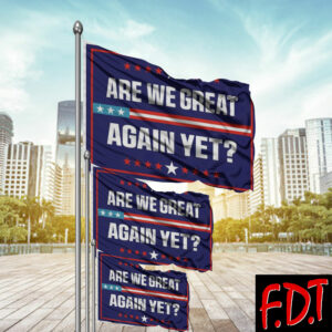 FDT Anti Trump - Not My President - Fuck Trump Pro Democracy Flag