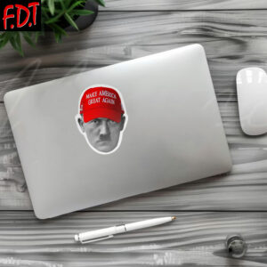 FDT Anti Trump - Not My President - Hitler Trump Stickers and Car Magnets