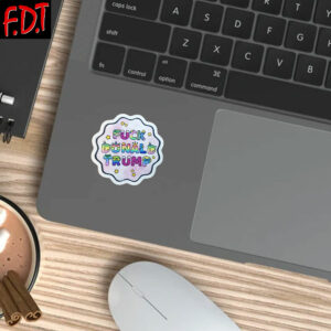 FDT Anti Trump - Not My President - Pro-Democracy Sticker and Car Magnet