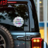 FDT Anti Trump - Not My President - Pro-Democracy Sticker and Car Magnet