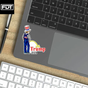 FDT Anti Trump -Piss on Trump - Piss on 2025 Reflective Sticker and Car Magnet