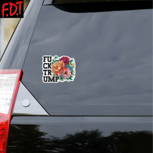 FDT Anti Trump - Resist Leftist Sticker and Car Magnet