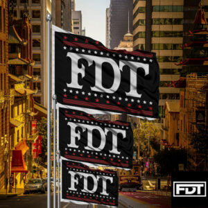 FDT Anti Trump Sarcasm Election Flag