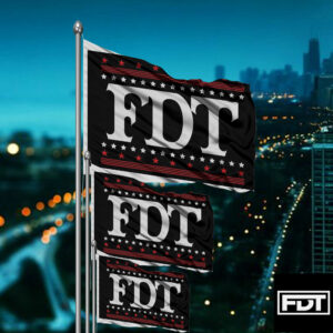 FDT Anti Trump Sarcasm Election Flag