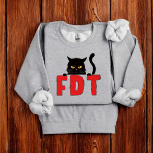 FDT Black Cat Anti Trump T-Shirt