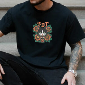 FDT Cat T-Shirt Subtle Anti Trump Childless Cat Lady