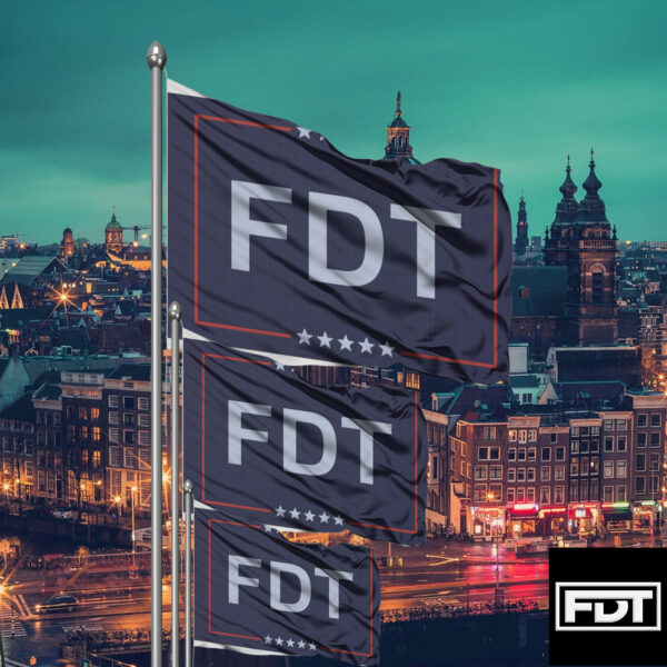 FDT (Fck Donald Trump) Flag Anti-Trump - Anti-Elon - Anti-MAGA