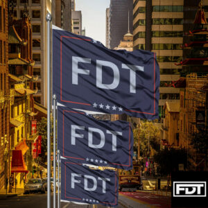 FDT (Fck Donald Trump) Flag Anti-Trump - Anti-Elon - Anti-MAGA