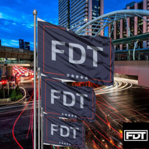 FDT (Fck Donald Trump) Flag Anti-Trump - Anti-Elon - Anti-MAGA