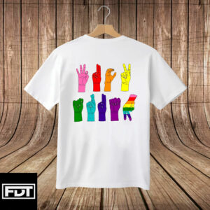 FDT Fck Trump Sign Language T-Shirt - Subtle Anti Trump - ASL Fuck Trump