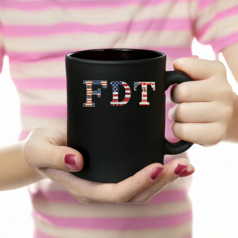 FDT Flag Anti Trump Mug