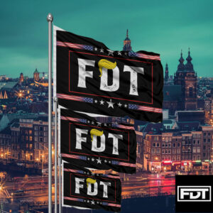 FDT Flag Subtle Fck Trump Anti Maga