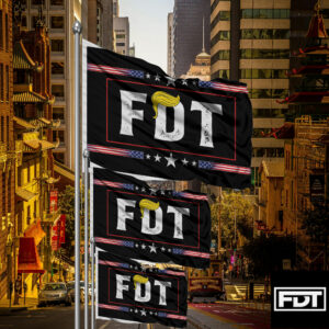 FDT Flag Subtle Fck Trump Anti Maga