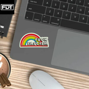 FDT Fuck Fascism - Sticker and Car Magnet