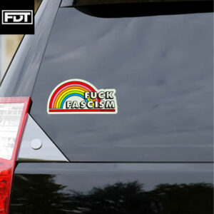 FDT Fuck Fascism - Sticker and Car Magnet