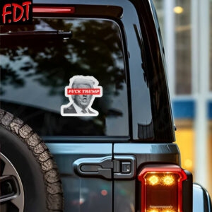 FDT Fuck-Trump - Anti Trump Feminist FDT Stickers and Car Magnet
