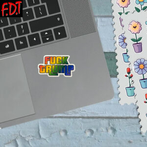 FDT Fuck-Trump - Anti Trump Feminist Sticker and Car Magnet